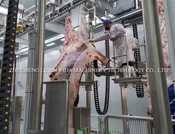 Cattle peeling line