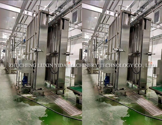 Cattle Carcass cleaning machine